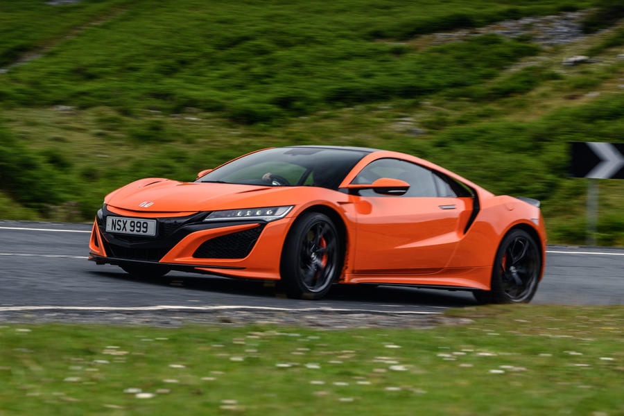 2020 Honda NSX front cornering