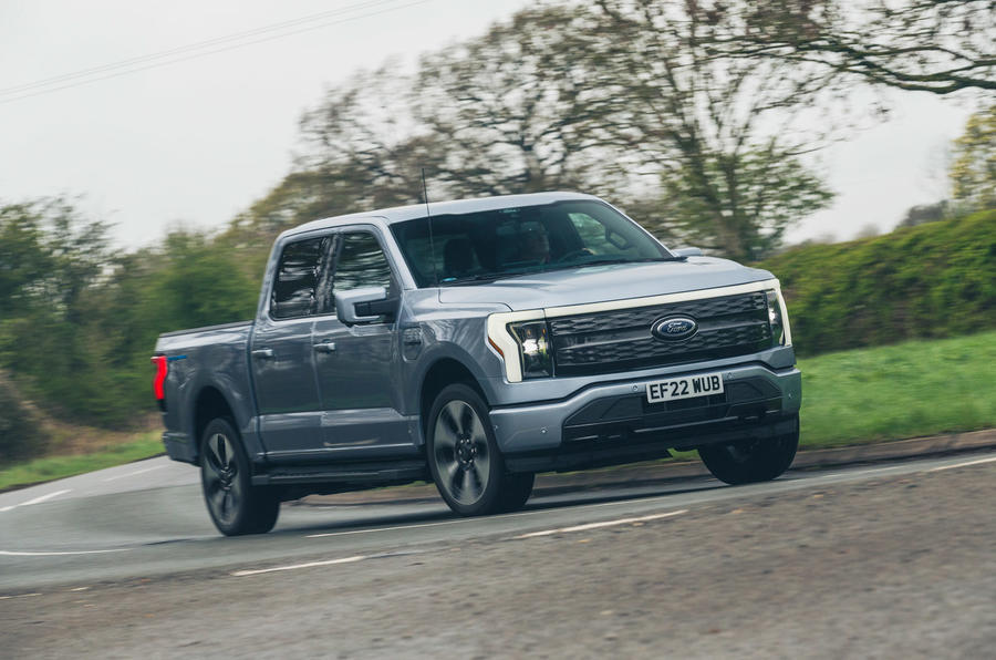 Ford F150 Lightning front tracking