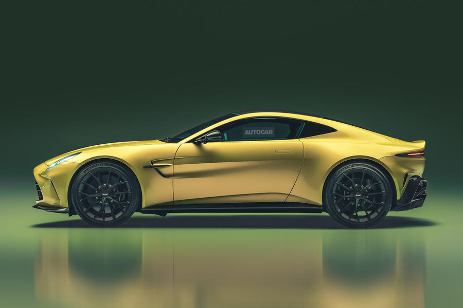 Aston Martin Vantage side