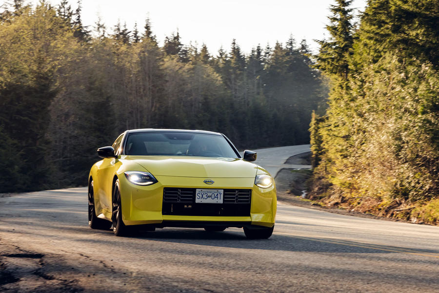 Nissan Z front cornering