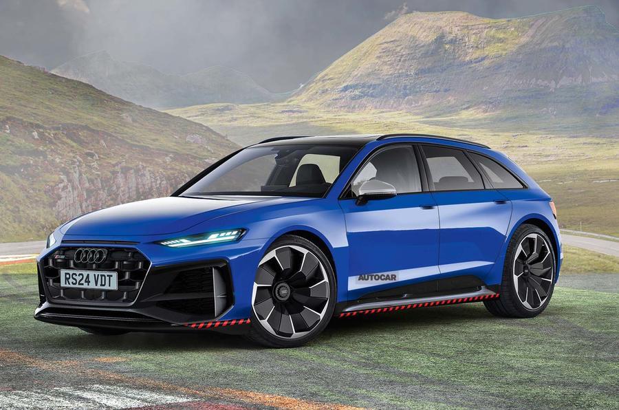 Audi RS5 PHEV render – front