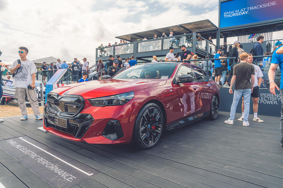 Bmw i5 at goodwood