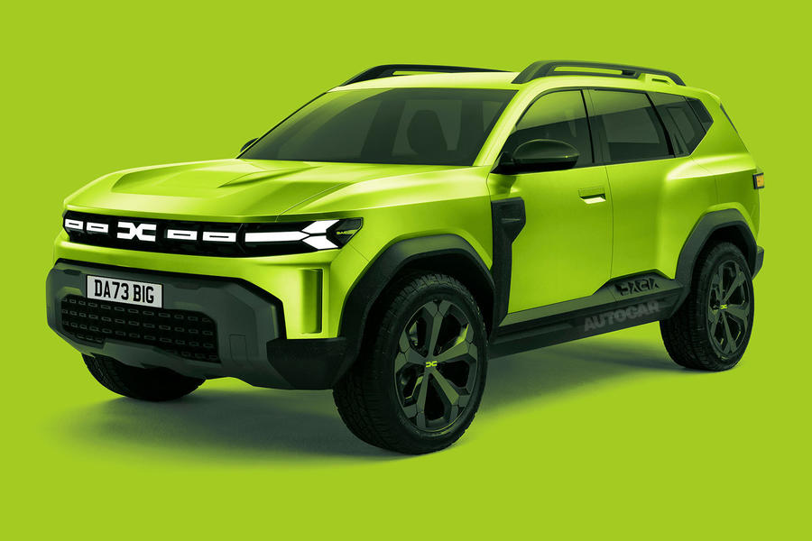 Dacia Bigster render – front