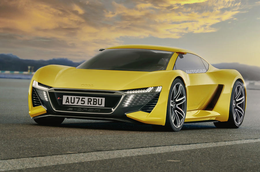 Electric Audi R8 render – front