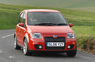 Fiat Panda 100HP front cornering