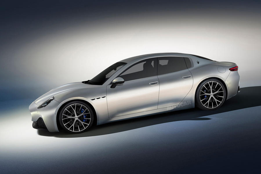 Maserati Quattroporte render – side