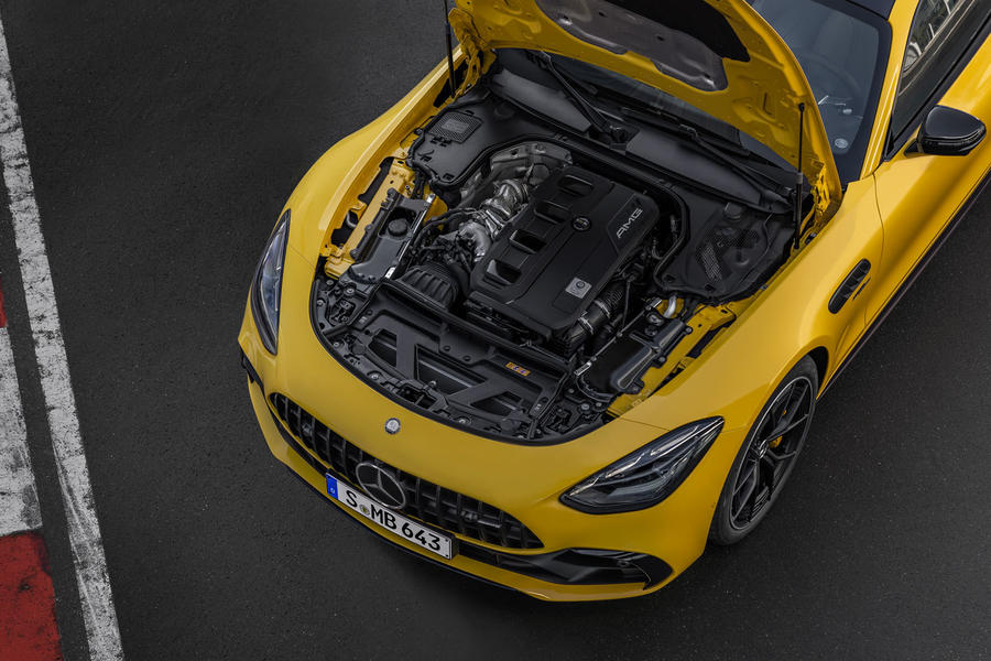 Mercedes-AMG GT 43 engine bay