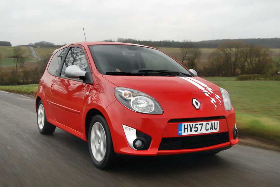 Renault Twingo GT front quarter tracking