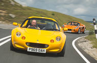 Lotus Elise S1 leading S2 front