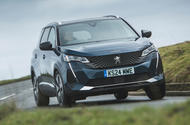 Peugeot 5008 Hybrid review 2024 01 front cornering