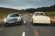 Porsche 911 Carrera GTS and Porsche 356:2 front