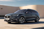 Seat Leon update 2024 estate front quarter