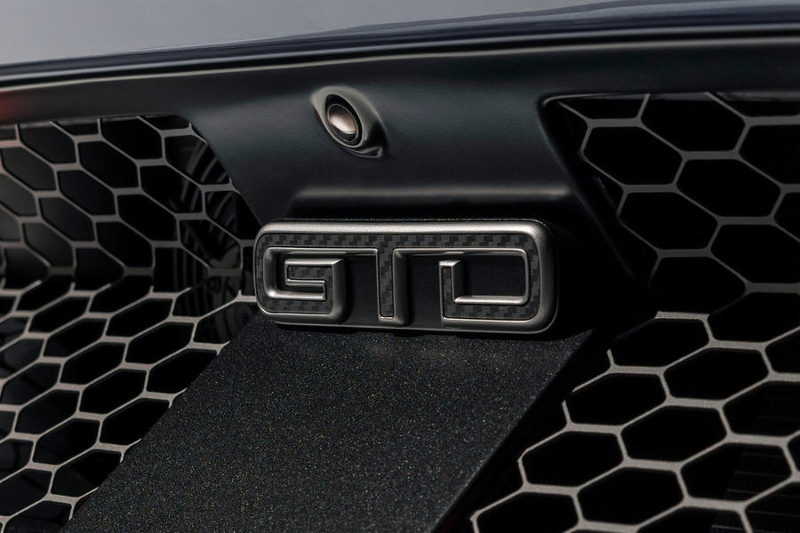 Ford Mustang GTD badge