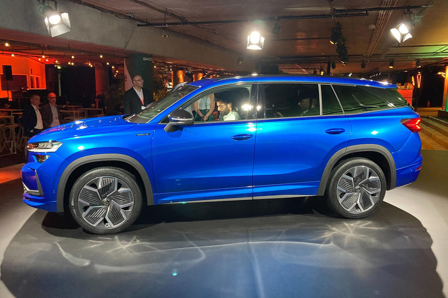 New skoda kodiaq event side