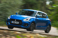 Suzuki Swift Sport front quarter tracking