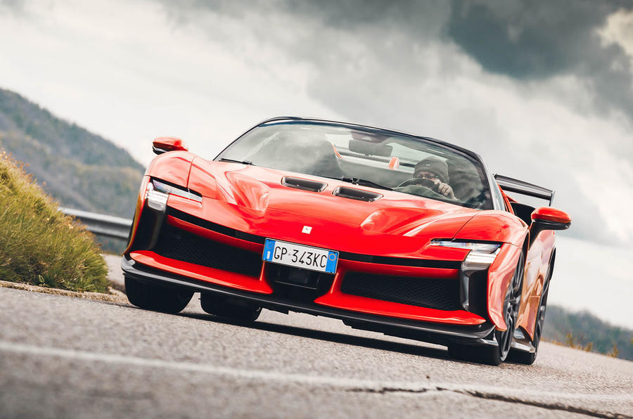 Ferrari SF90 XX front tracking