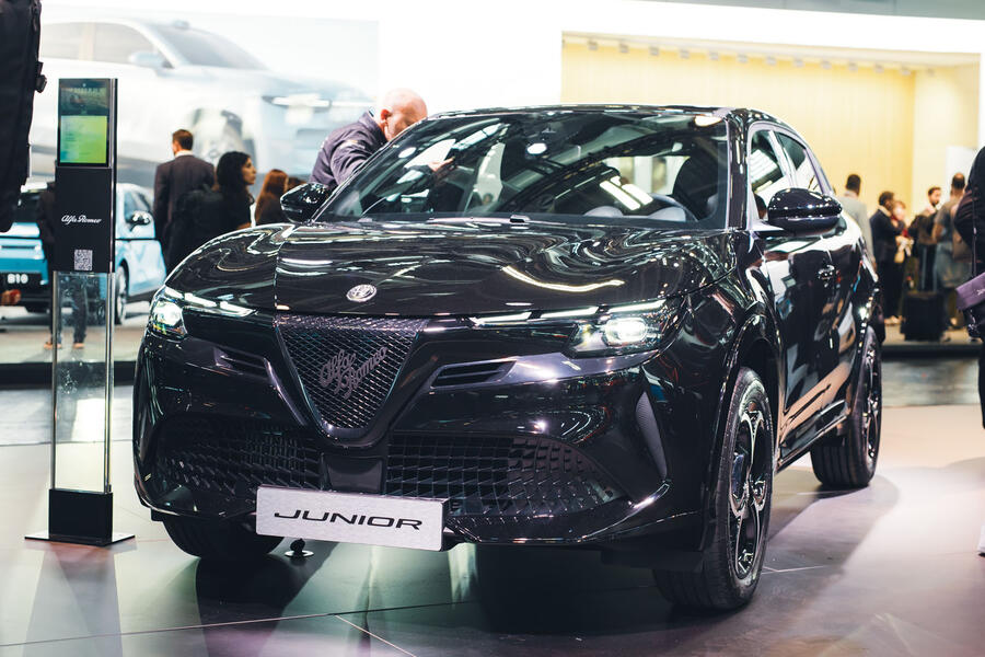 Alfa Romeo Junior hybrid at the 2024 Paris motor show