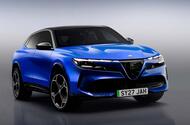 alfa romeo electric suv render front three quarter