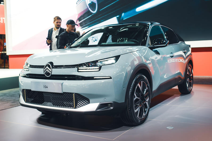 Citroen C4 facelift at the 2024 Paris motor show