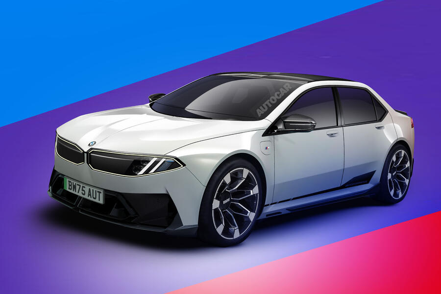 BMW iM3 render by Autocar