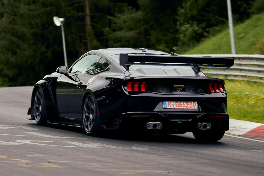 Ford Mustang GTD at the Nürburgring – rear