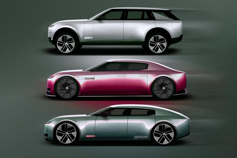 Autocar Jaguar line-up renders