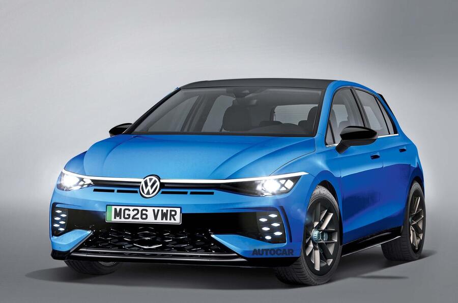 Volkswagen Golf R Mk9 render