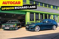 Alpina models front quarter road test column