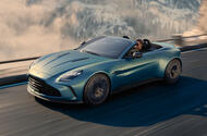 Aston Martin Vantage Roadster 2025 front quarter tracking