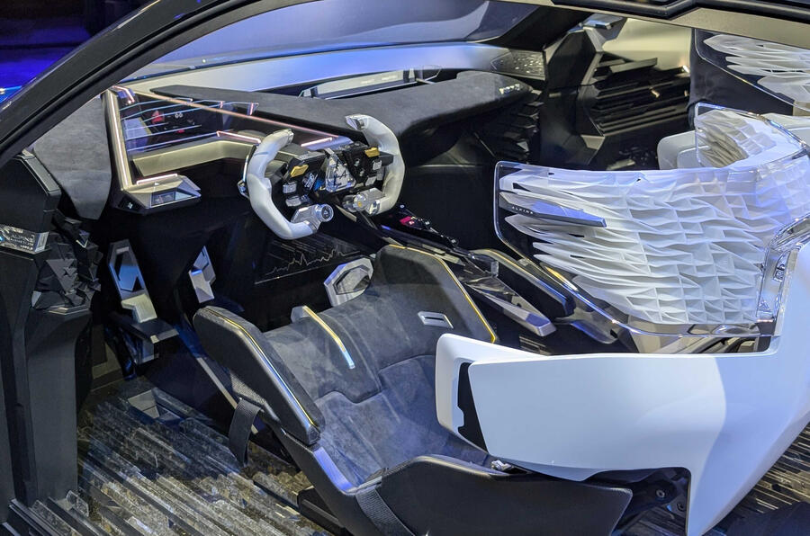 Alpine A390 Beta concept interior