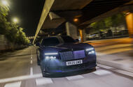 Rolls Royce Black Badge Spectre tracking front