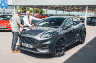 Ford Puma dealer handover